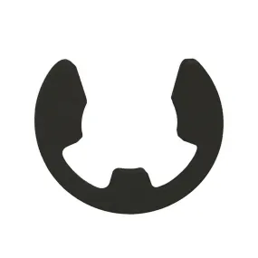 15mm E-Type Circlip (Mild Steel black coated)