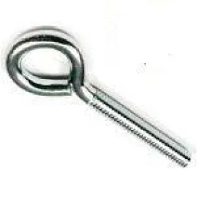 Eye Bolts Commercial Wire Machine Screw Threads Zinc Plated 1/4 X 6