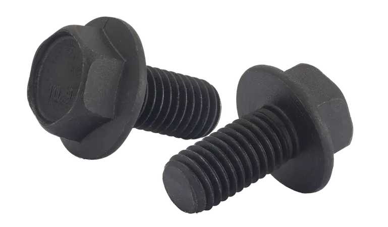 Flange Bolts DIN 6921 10.9 Steel Black Phosphate M10-1.5 X 40