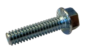 Flange Bolts Serrated Hex Washer Stainless 10-24 X 1/2