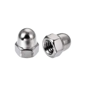 M10 Dome Nuts Mild Steel with Zinc Plating (Dia. 10mm)