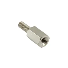 M3 X 10mm Male to Female Brass with Nickel plating Hex Threaded Standoff Spacer