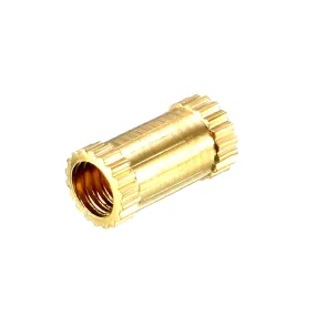 M4 X 10mm Brass Threaded Inserts (Inner Diameter 4mm)