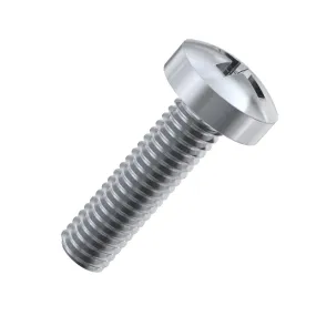 M4 X 10mm Phillips Pan head SS 304 Screw (Dia. 4mm, Length 10mm)