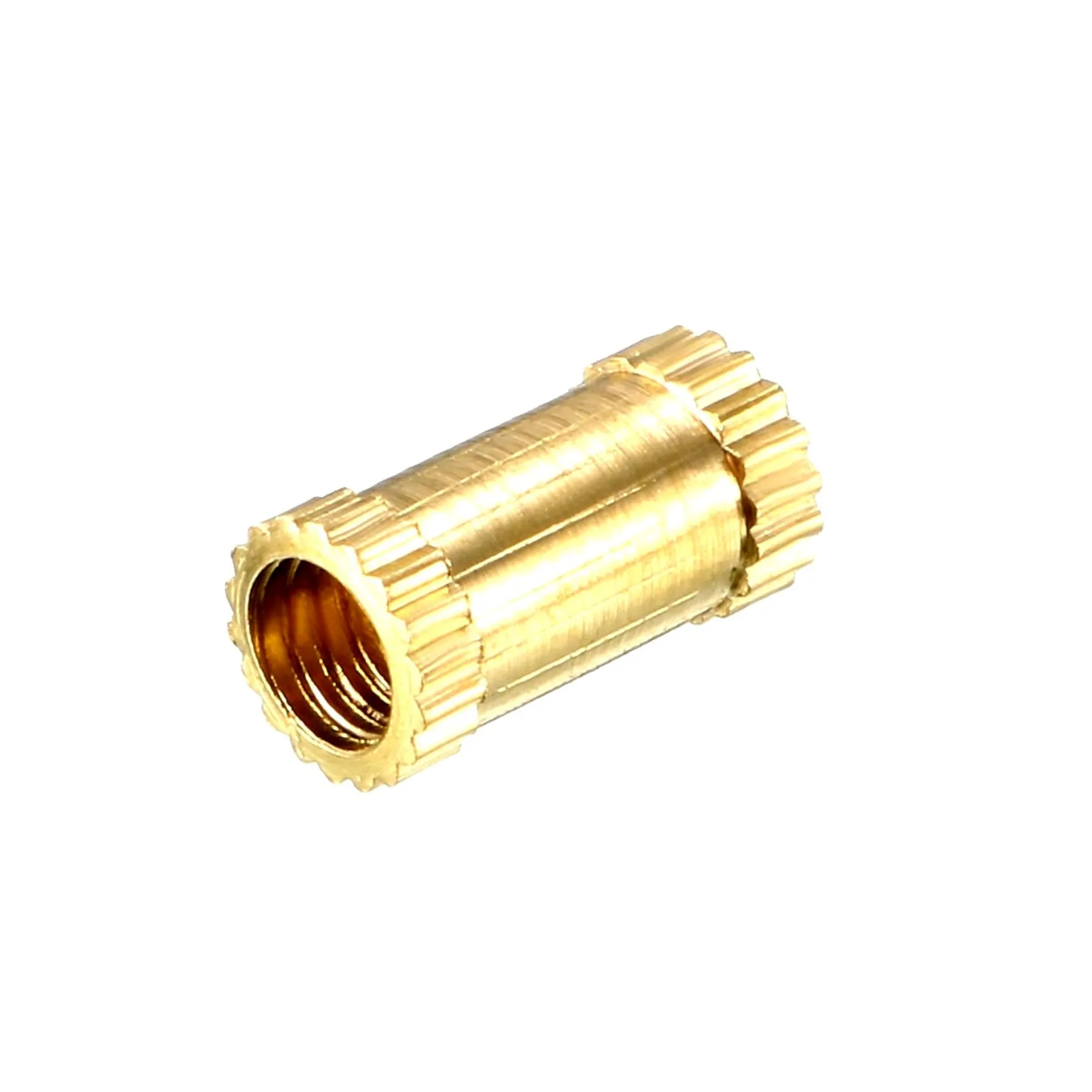 M4 X 15mm Brass Threaded Inserts (Dia. 4mm, Length 15mm)
