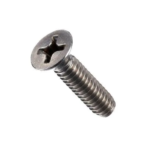 M6 X 16mm Phillips CSK SS 304 Screw (Dia. 6mm, Length 16mm)