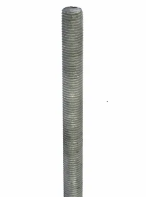 Threaded Rods Hot Dipped Galvanized (Six Feet) 1-1/4-6