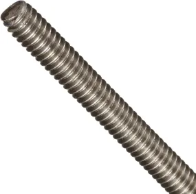 Threaded Rods Left Hand 18/8 Stainless Steel 1-8 X 6 Ft