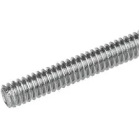 Threaded Rods Zinc Plated Steel (10 Ft) 1-3/8-6